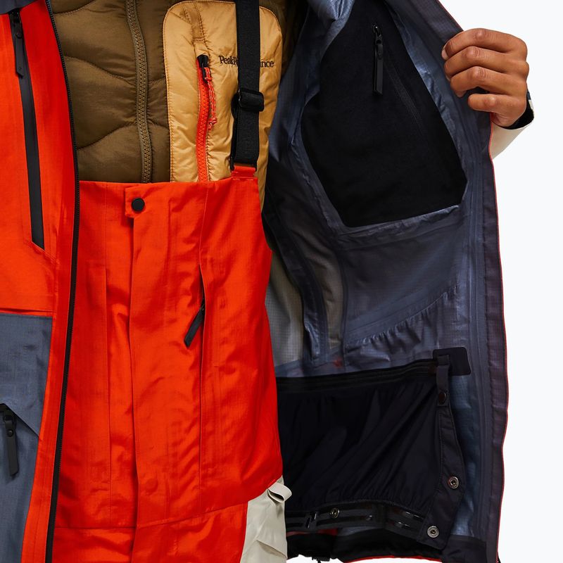 Geacă de schi pentru bărbați Peak Performance Vertical GTX Pro solar burst/mountain mist 8