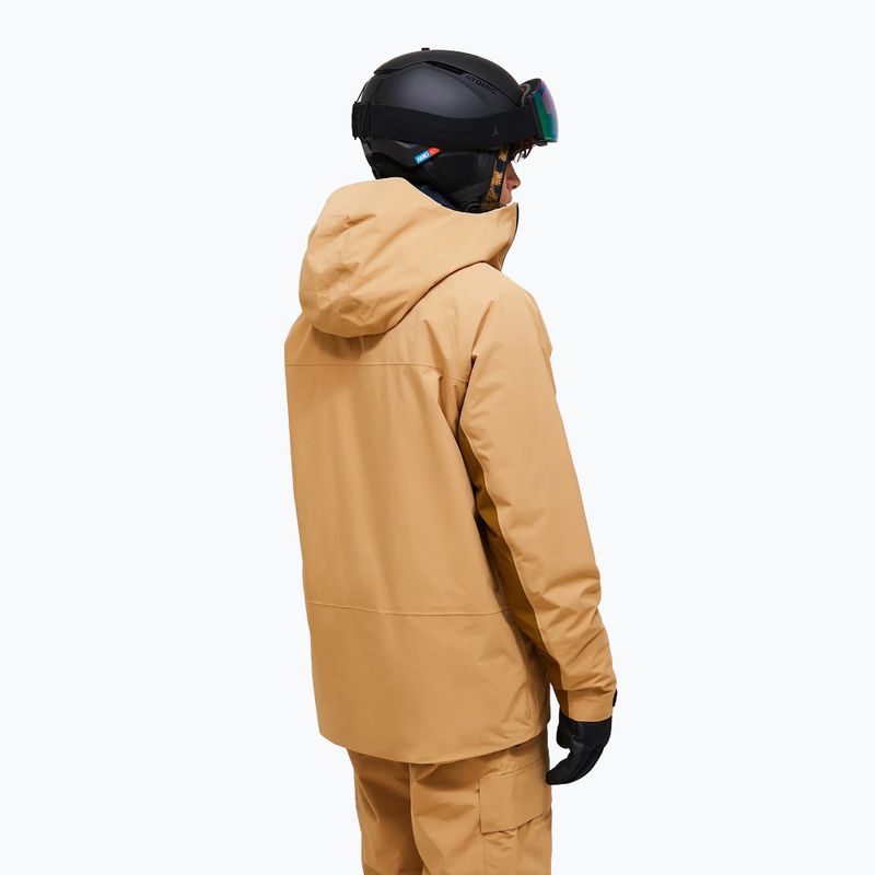 Geacă de schi pentru bărbați Peak Performance Edge Insulated sierra sand/earthy summit 3