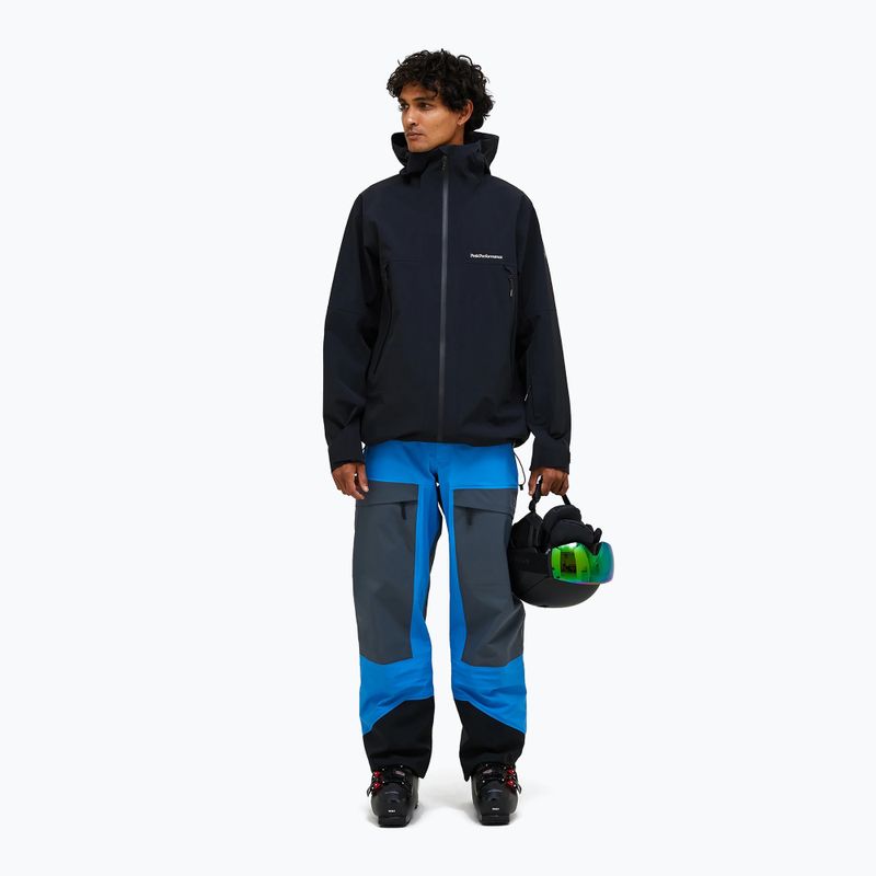 Pantaloni de schi pentru bărbați Peak Performance Alpine GTX 3L azure ascent 2