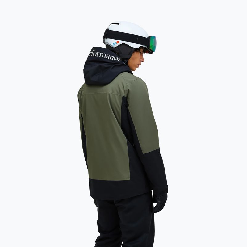 Geacă de schi pentru bărbați Peak Performance Rider Tech Insulated pine needle/black 3