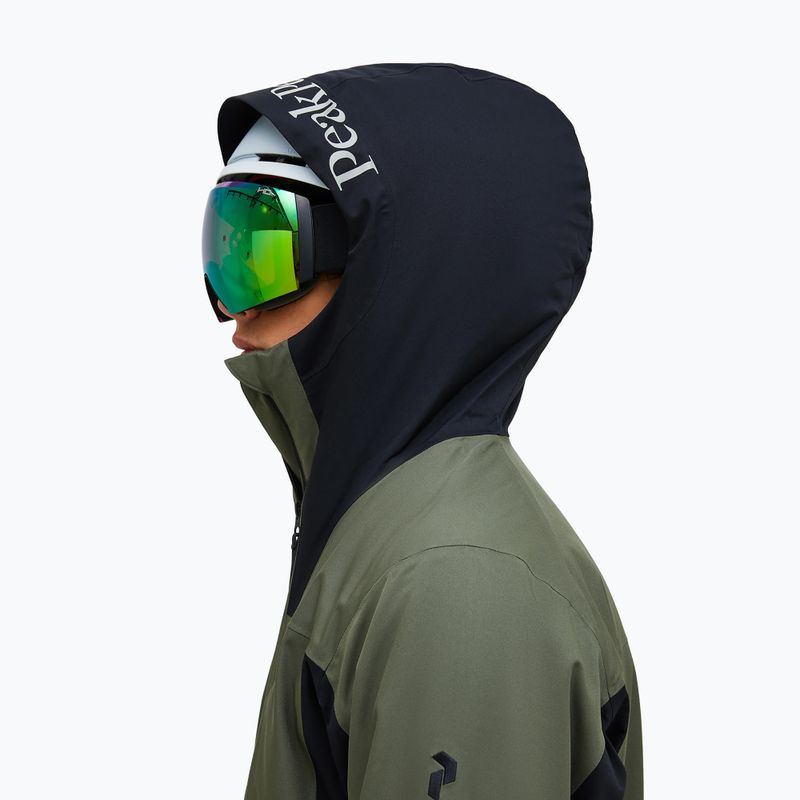 Geacă de schi pentru bărbați Peak Performance Rider Tech Insulated pine needle/black 4