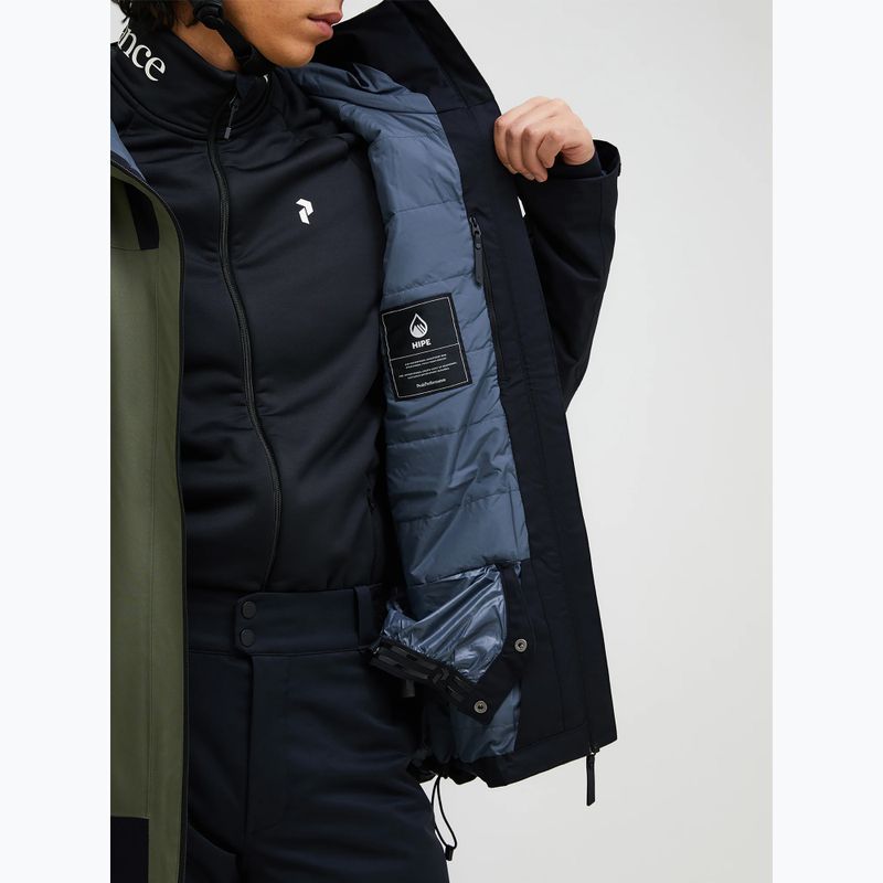 Geacă de schi pentru bărbați Peak Performance Rider Tech Insulated pine needle/black 6