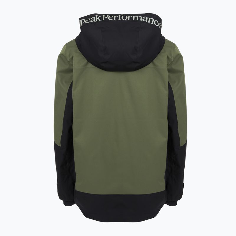 Geacă de schi pentru bărbați Peak Performance Rider Tech Insulated pine needle/black 2
