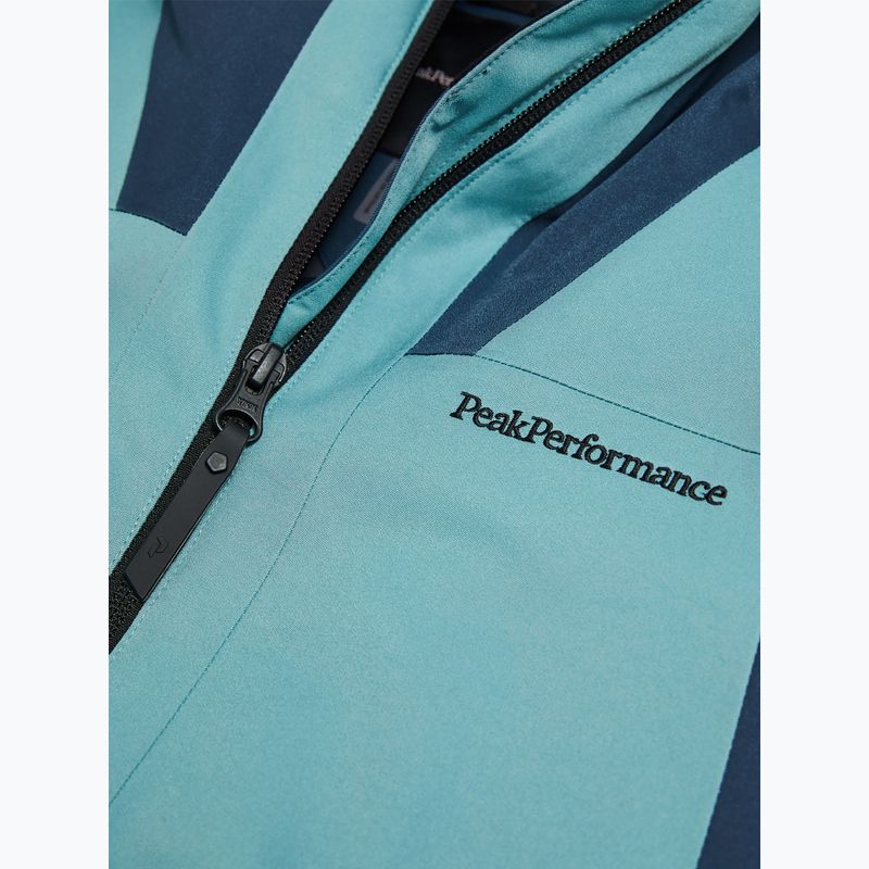 Geacă de schi pentru femei Peak Performance Rider Tech Insulated Jacket mountain lake/deluded vision 4