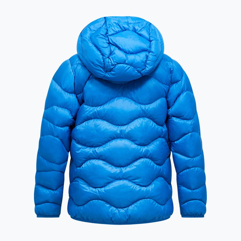 Geacă cu puf pentru copii Peak Performance Helium Down Hood Jacket Azure Ascent 2