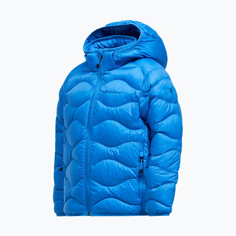 Geacă cu puf pentru copii Peak Performance Helium Down Hood Jacket Azure Ascent 3