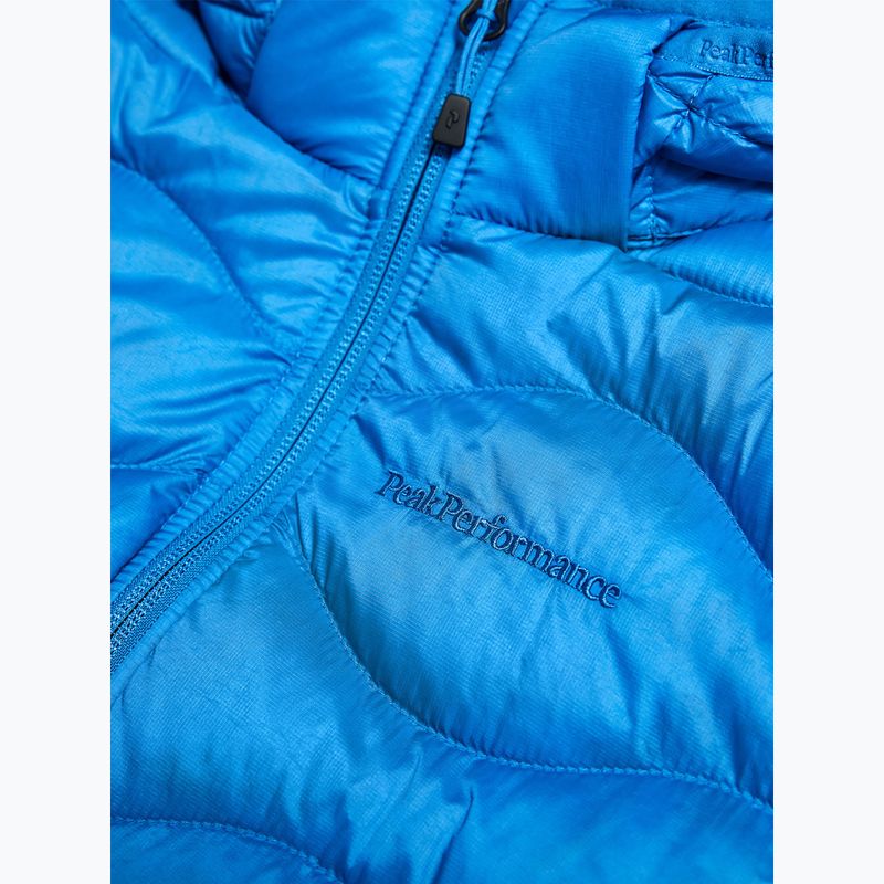 Geacă cu puf pentru copii Peak Performance Helium Down Hood Jacket Azure Ascent 4