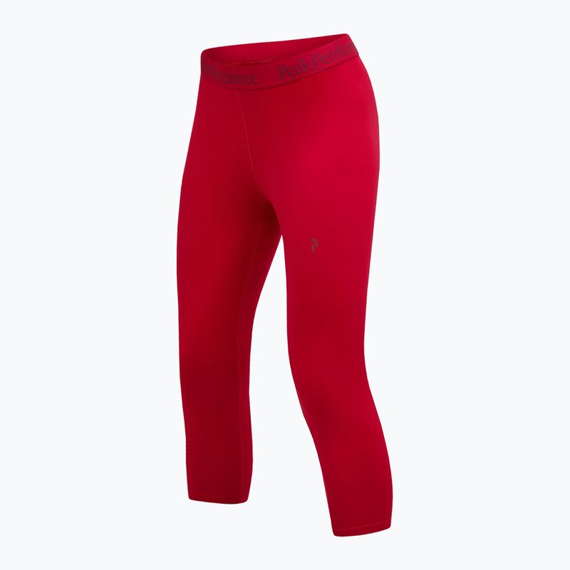 Colanți termici pentru femei Peak Performance Spirit Short John tech burgundy 5