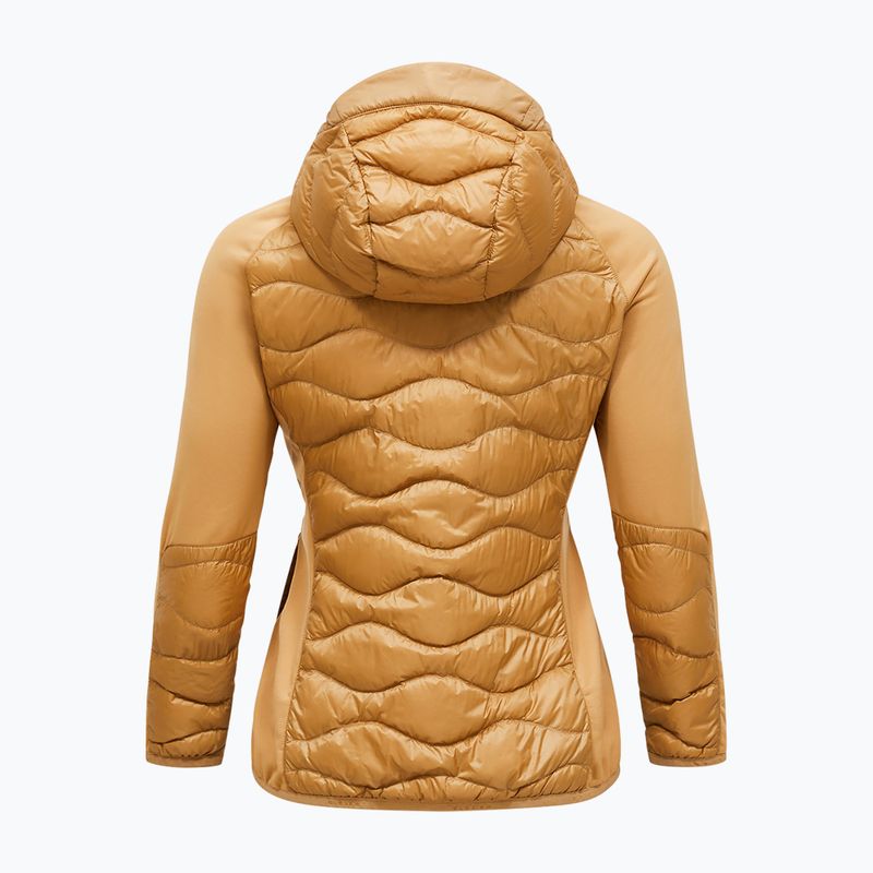 Geacă cu puf pentru femei Peak Performance Helium Hybrid Down Jacket Sierra Sand 2