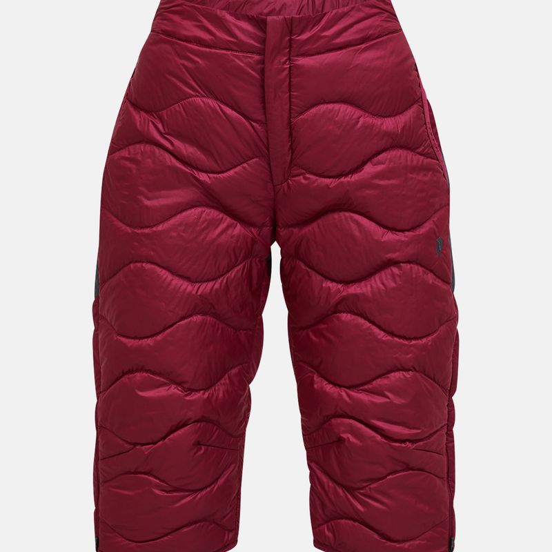 Pantaloni scurți cu puf pentru femei Peak Performance Helium Down vertical zenith/motion grey