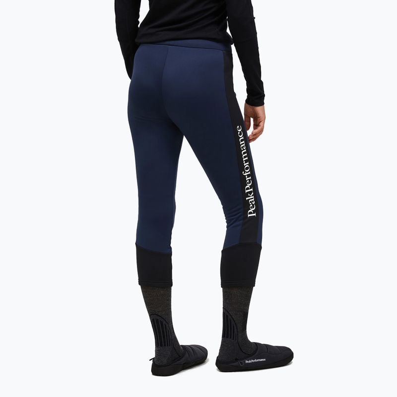 Pantaloni de schi pentru femei Peak Performance Rider Essentials blue shadow/black 3