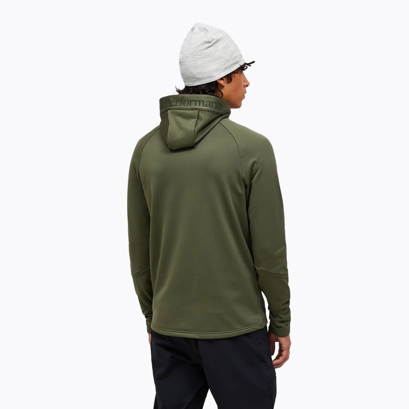 Bluză pentru bărbați Performance Rider Essentials Zip Hood pine needle/pine needle 3