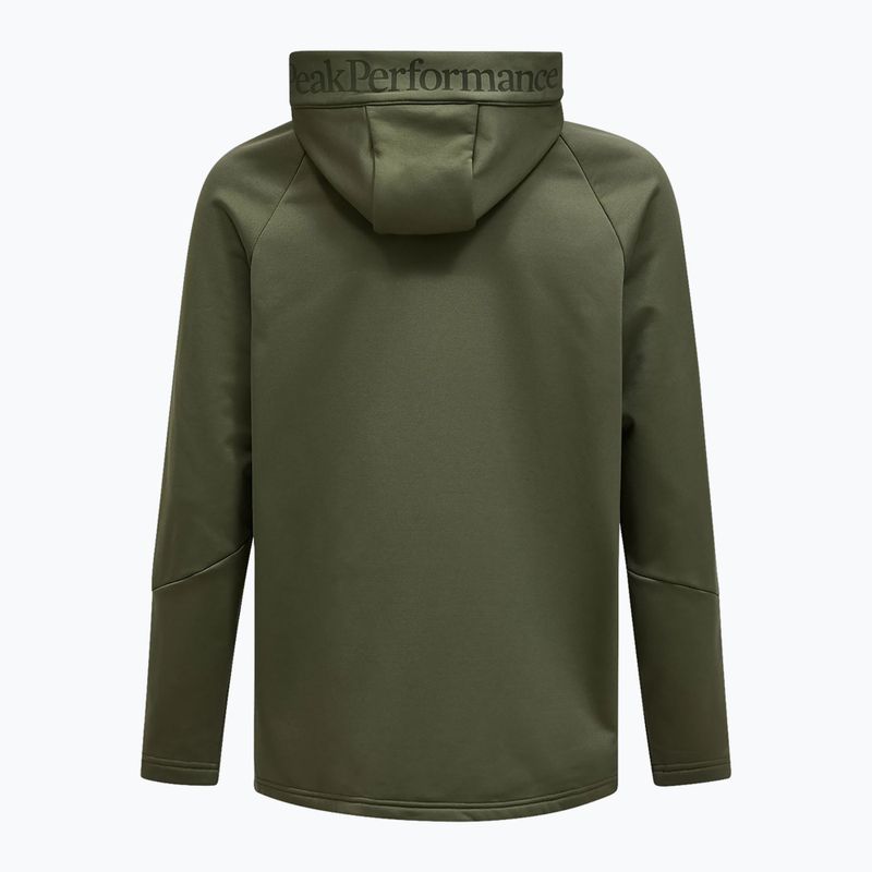 Bluză pentru bărbați Performance Rider Essentials Zip Hood pine needle/pine needle 6