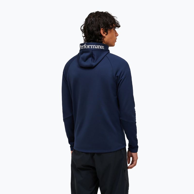 Bluză pentru bărbați Peak Performance Rider Essentials Zip Hood blue shadow/blue shadow 3