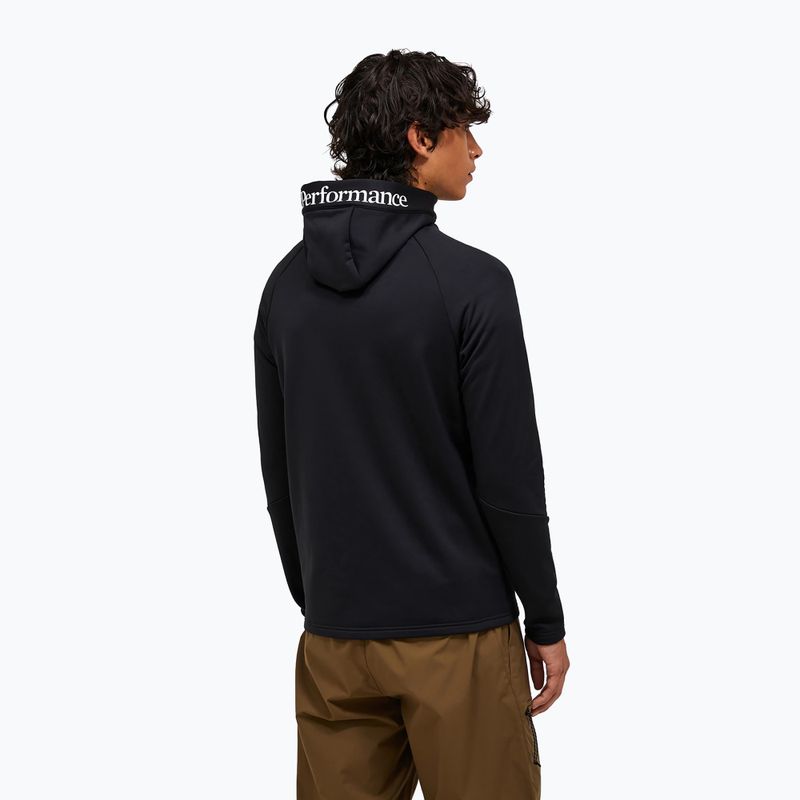 Bluză pentru bărbați Peak Performance Rider Essentials Zip Hood black/black 3