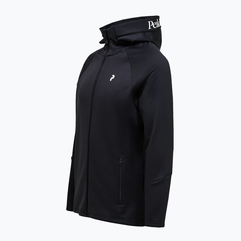 Bluză pentru bărbați Peak Performance Rider Essentials Zip Hood black/black 8