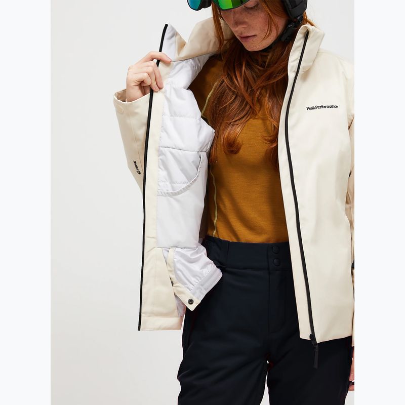Geacă de schi pentru femei Peak Performance Anima Insulated sand fog 9