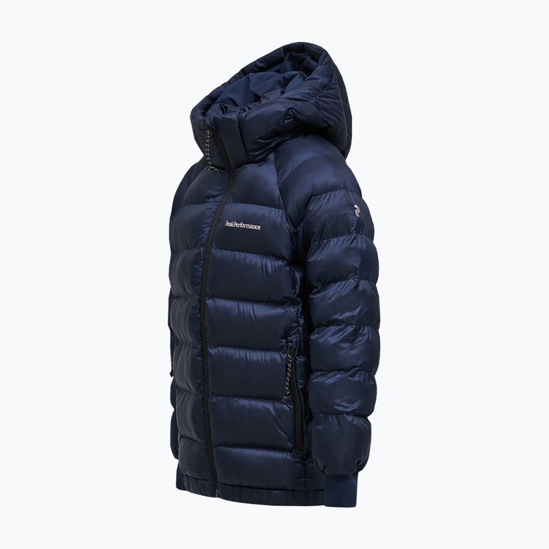 Geacă cu puf pentru bărbați Peak Performance Tomic Insulated Hood Jacket blue shadow 3