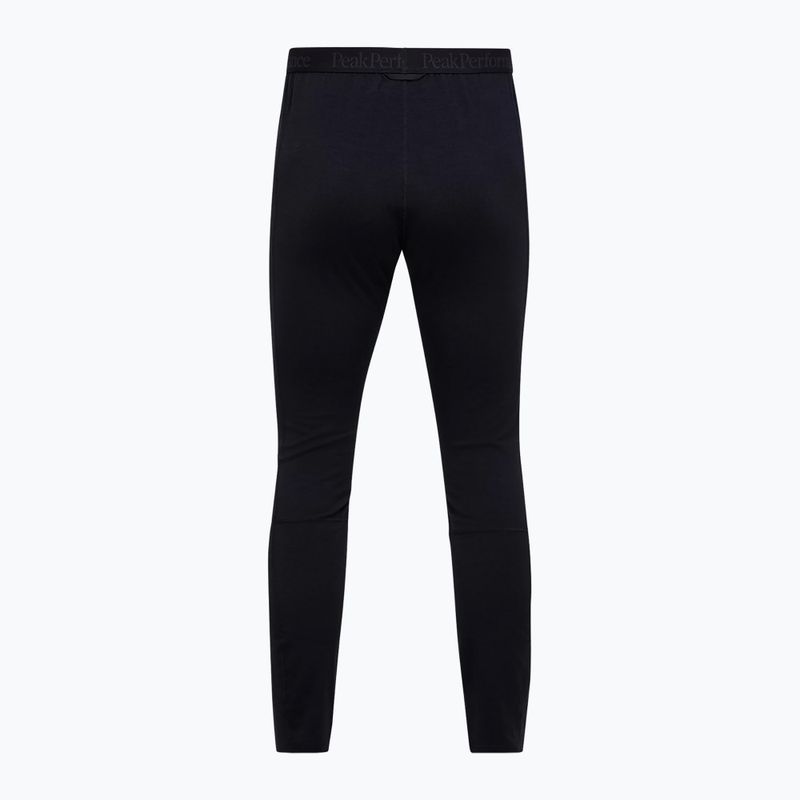 Pantaloni termoactivi pentru bărbați Peak Performance Magic 7/8 Johns Long Wool-Blend Baselayer black/black 4