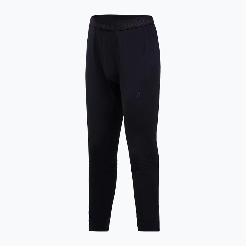 Pantaloni termoactivi pentru bărbați Peak Performance Magic 7/8 Johns Long Wool-Blend Baselayer black/black 5