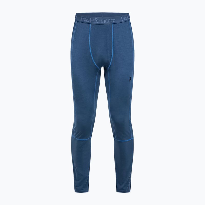 Pantaloni termoactivi pentru bărbați Peak Performance Magic 7/8 Johns Long Wool-Blend Baselayer mountain lake 3