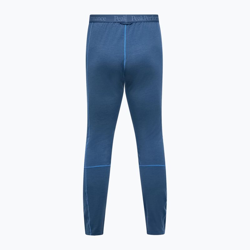 Pantaloni termoactivi pentru bărbați Peak Performance Magic 7/8 Johns Long Wool-Blend Baselayer mountain lake 4