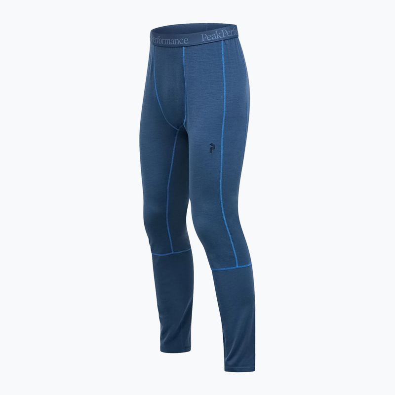 Pantaloni termoactivi pentru bărbați Peak Performance Magic 7/8 Johns Long Wool-Blend Baselayer mountain lake 5