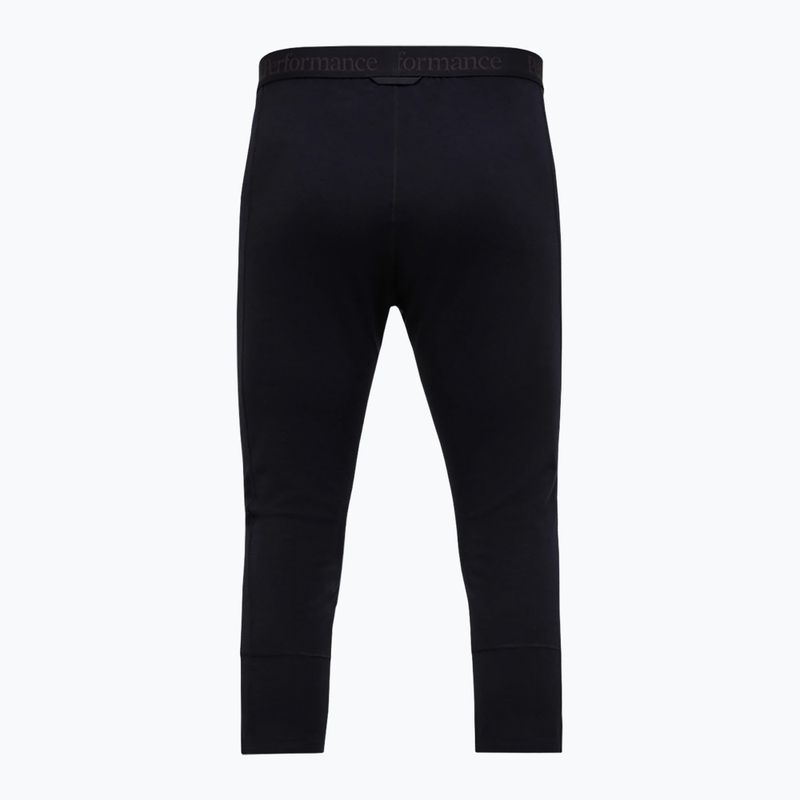 Pantaloni termoactivi pentru bărbați Peak Performance Magic 3/4 Johns Long Wool-Blend Baselayer black/black 4