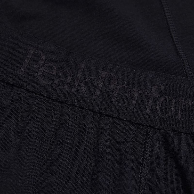 Pantaloni termoactivi pentru bărbați Peak Performance Magic 3/4 Johns Long Wool-Blend Baselayer black/black 6