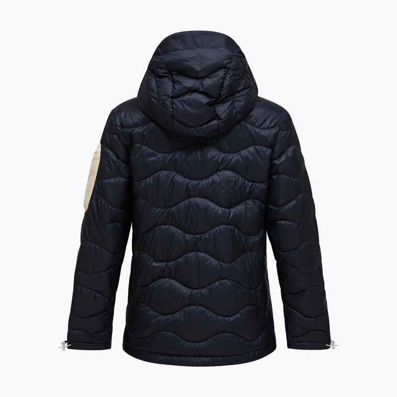 Geacă cu puf pentru femei Peak Performance Helium Utility Down black/sand fog 8