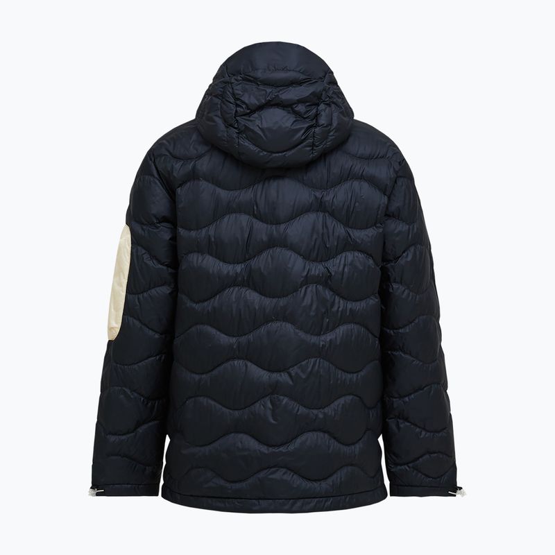 Geacă cu puf pentru bărbați Peak Performance Helium Utility Down Hood black/sand fog 2