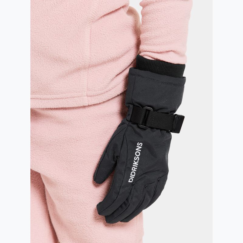 Mănuși de schi pentru copii Didriksons Biggles black 4