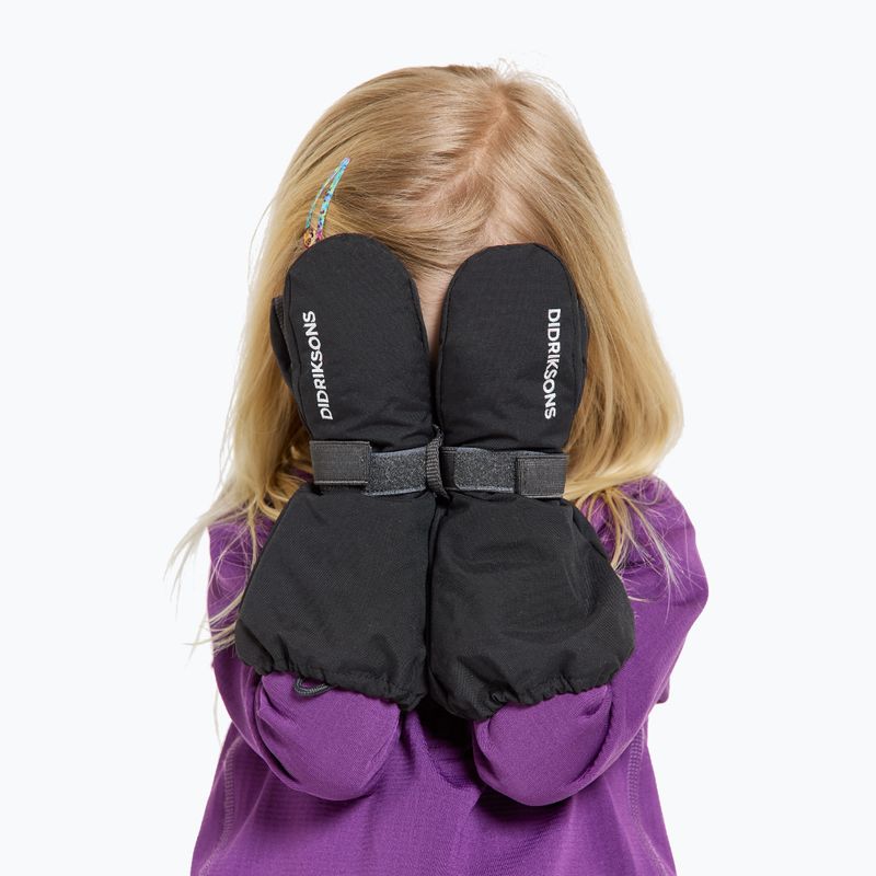 Mănuși de schi pentru copii Didriksons Biggles Mittens black 5