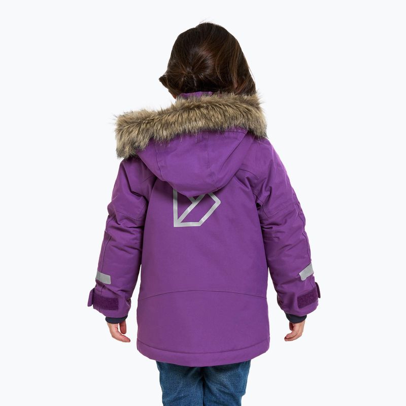 Geacă de iarnă pentru copii Didriksons Bjärven Parka royal purple 2