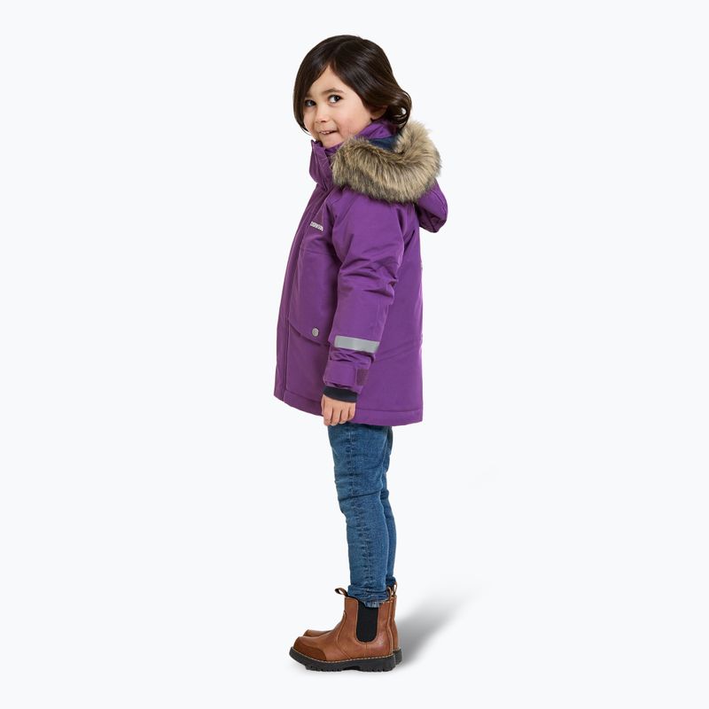 Geacă de iarnă pentru copii Didriksons Bjärven Parka royal purple 3