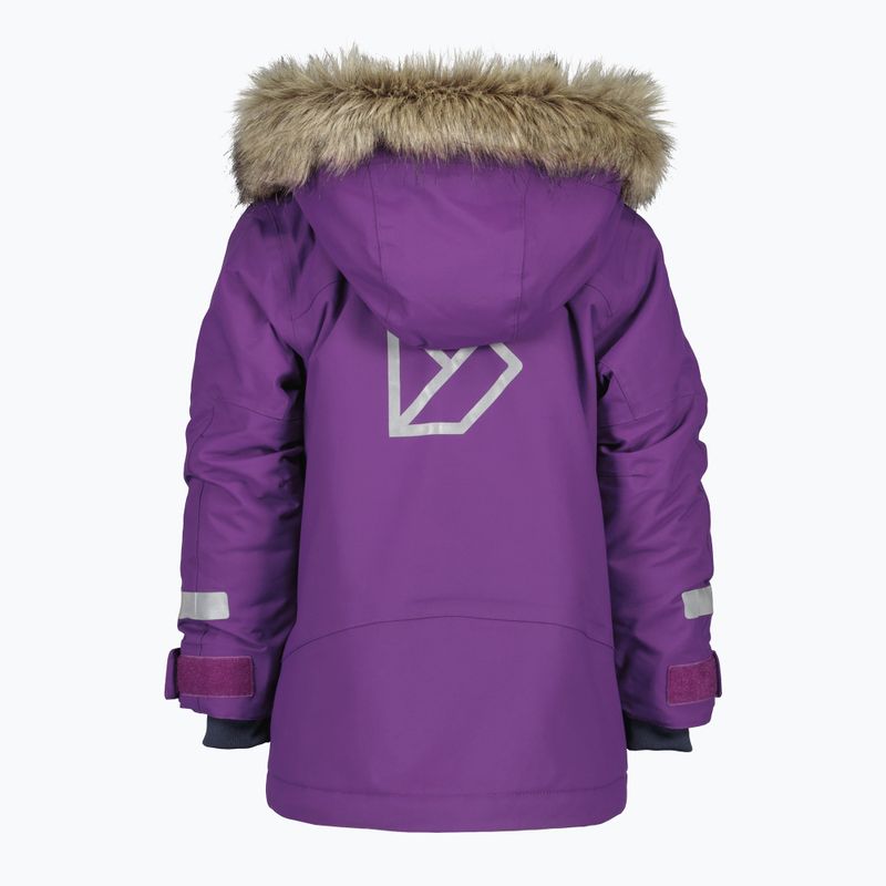 Geacă de iarnă pentru copii Didriksons Bjärven Parka royal purple 10