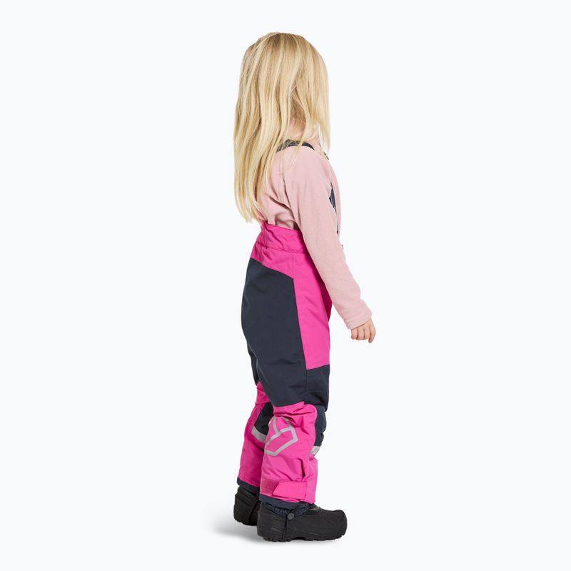 Pantaloni de schi pentru copii Didriksons Idre plastic pink 4