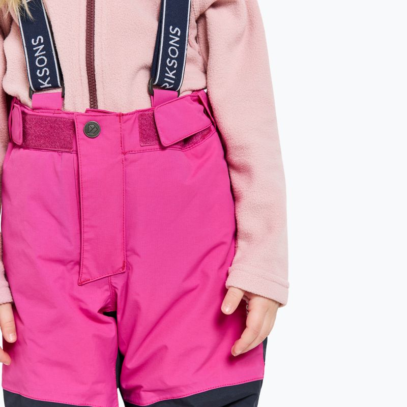 Pantaloni de schi pentru copii Didriksons Idre plastic pink 5