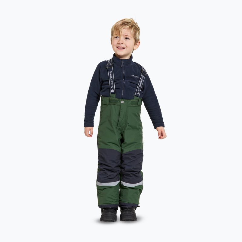 Pantaloni de schi pentru copii Didriksons Idre pine green