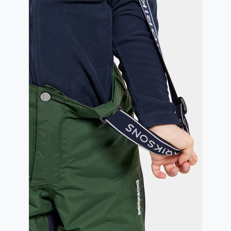 Pantaloni de schi pentru copii Didriksons Idre pine green 5