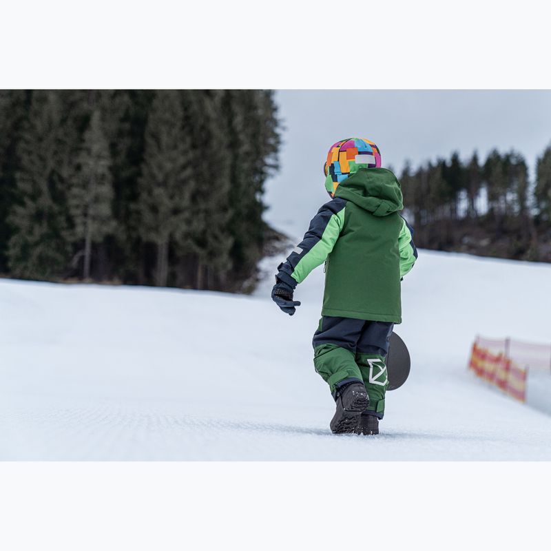 Pantaloni de schi pentru copii Didriksons Idre pine green 10