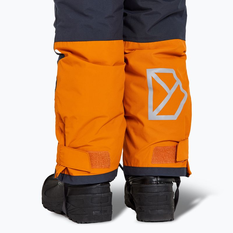 Pantaloni de schi pentru copii Didriksons Idre orange jam 5