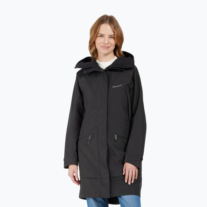 Geacă de ploaie pentru femei Didriksons Ilma 8 Parka black