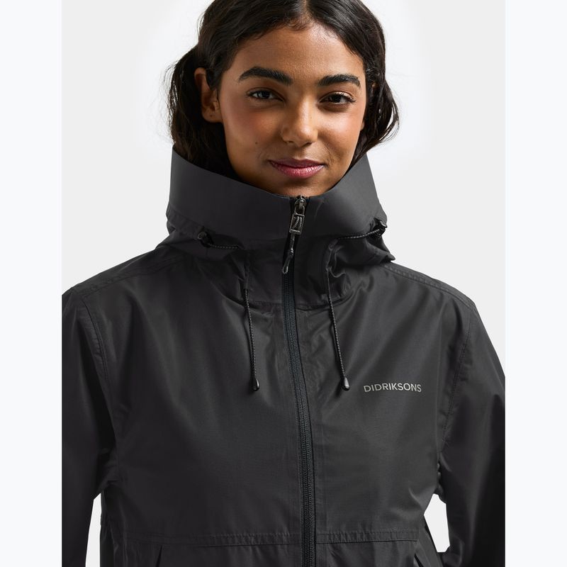 Geacă de ploaie pentru femei Didriksons Tilde 4 black 5