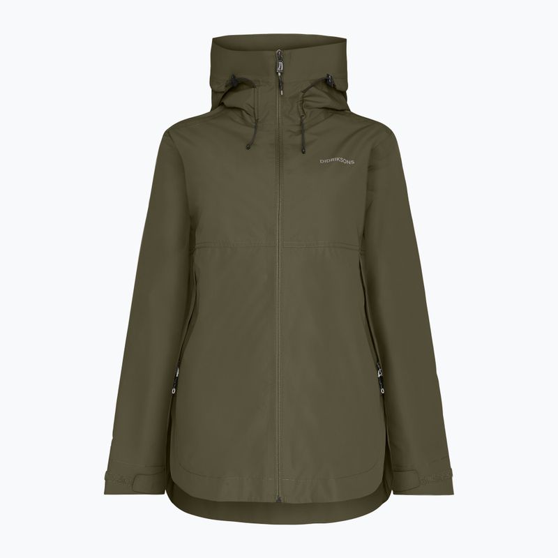 Geacă de ploaie pentru femei Didriksons Tilde 4 deep green