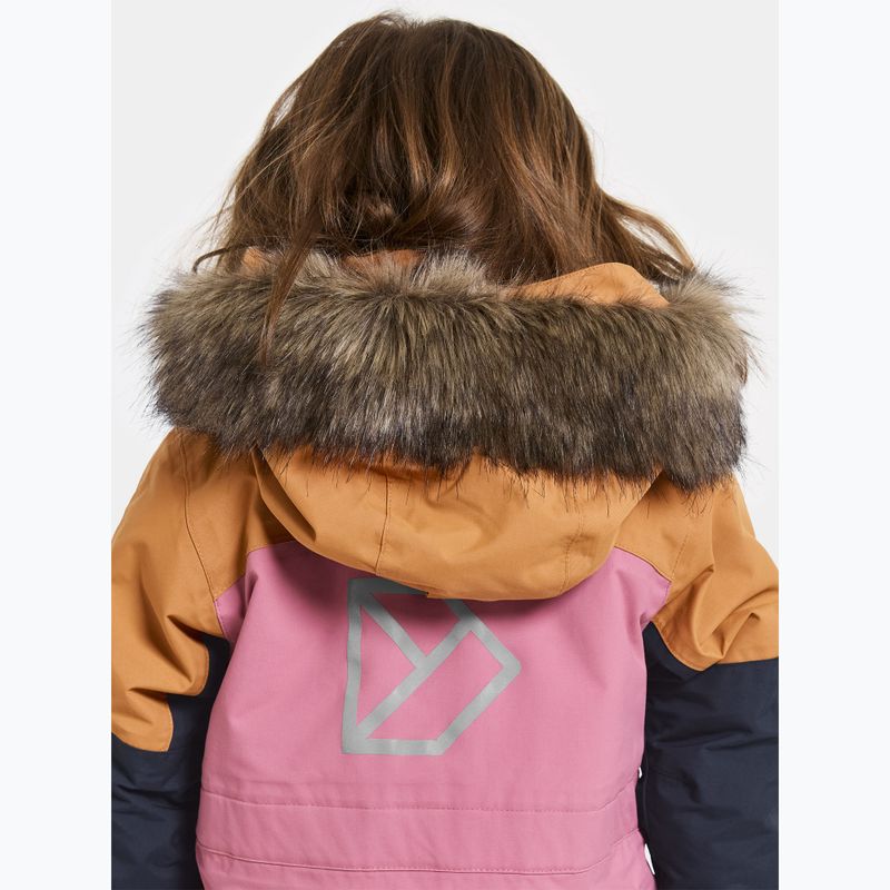 Costum de schi pentru copii Didriksons Bjärven Cover heather pink 6