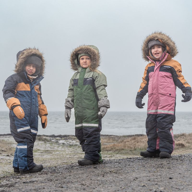 Costum de schi pentru copii Didriksons Bjärven Cover heather pink 12