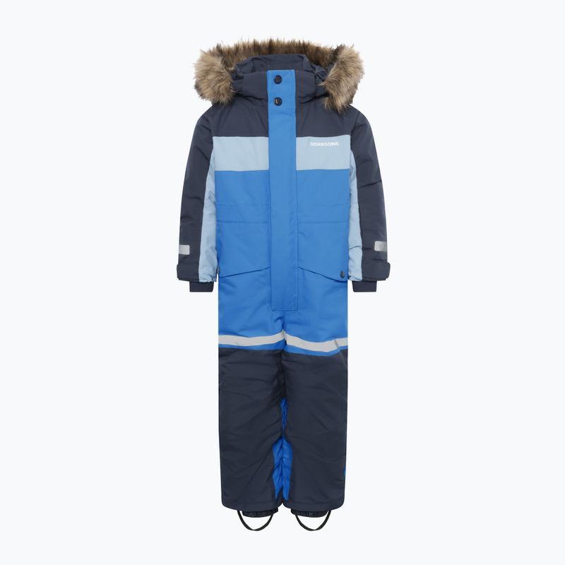 Costum de schi pentru copii Didriksons Bjärven Cover sapphire blue 10