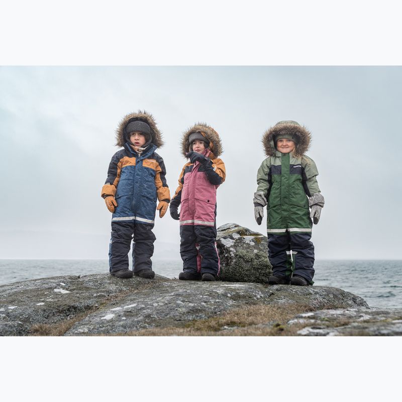 Costum de schi pentru copii Didriksons Bjärven Cover light moss 15