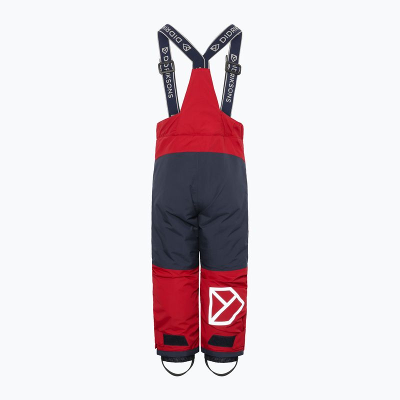 Pantaloni de schi pentru copii Didriksons Idre pomme red 2